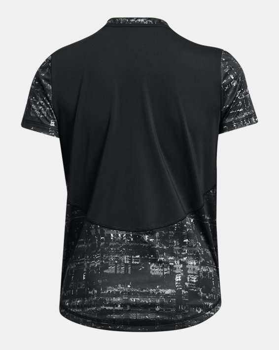 UA Challenger Pro Training Kurzarm-Shirt mit Print für Damen, Black, pdpMainDesktop image number 3